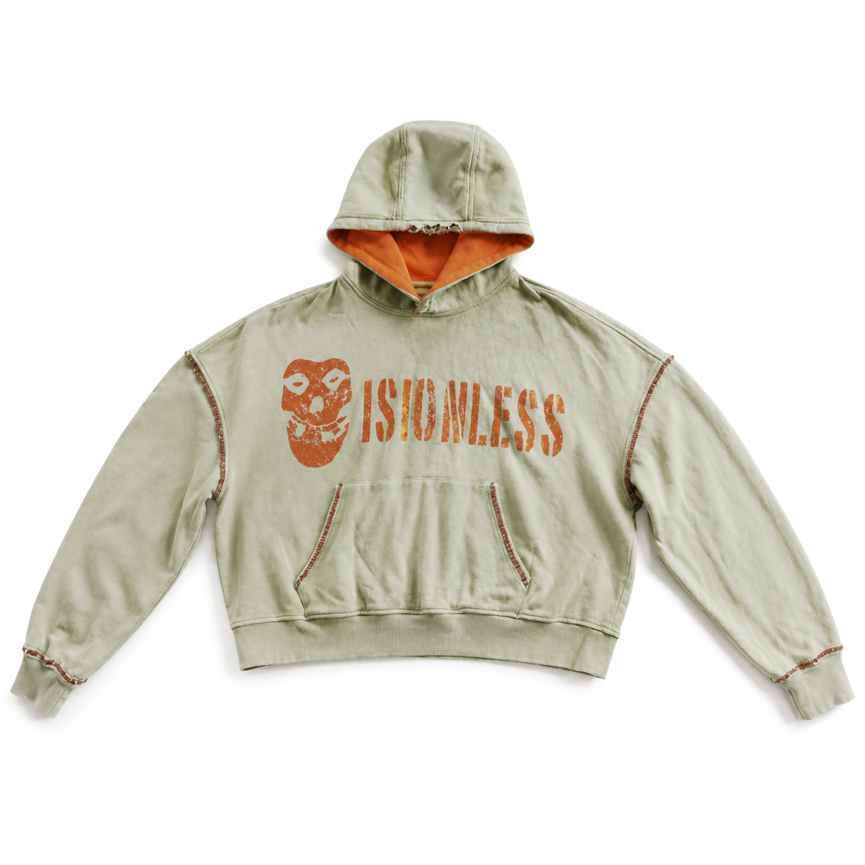 VISIONLESS SKULL HOODIE